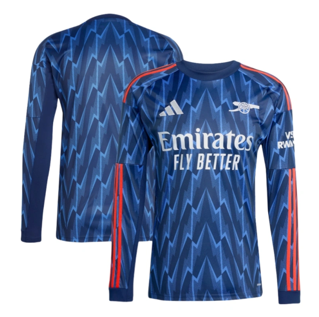 Arsenal Away Long Sleeve Football Jersey 2025-2026 Fan version