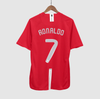 Manchester United RONALDO #7 Retro Jersey Home Soccer Shirt 2007/08 - UCL Final