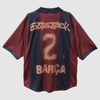 Barcelona Retro Jersey Home Soccer Shirt 2000/01