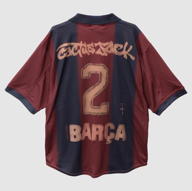 Barcelona Retro Jersey Home Soccer Shirt 2000/01