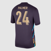 PALMER #24 England Away Soccer Jersey Euro 2024