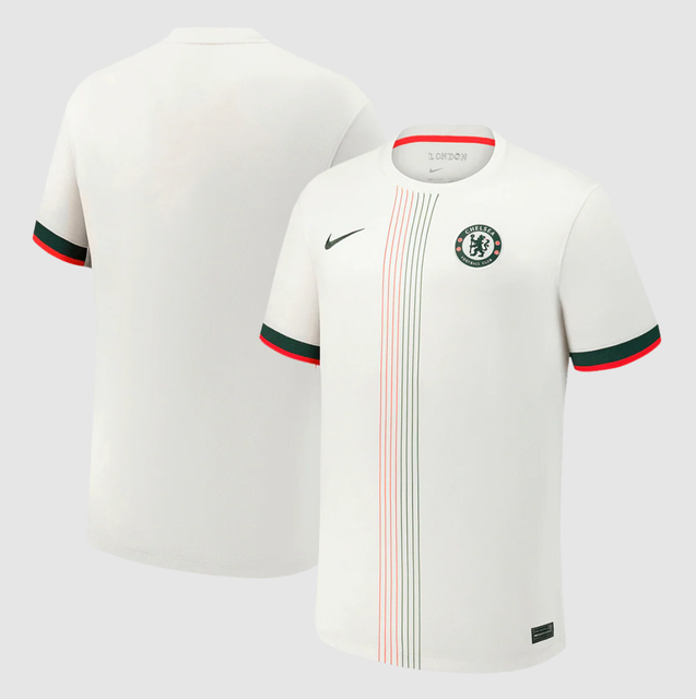 Chelsea Away Shirt Football Jersey Player Version 25-26