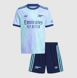 Kid's Arsenal Third Away Soccer Jersey Kit(Shirt+Shorts) 2024/25