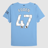 FODEN #47 Manchester City Home Soccer Jersey 2025/26 Blue