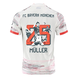Bayern Munich away player edition 25-26 football jersey