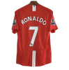 2007-08 Manchester United RONALDO #7 Retro Jersey Home