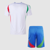 Italy Away Soccer Jersey Kit(Jersey+Shorts) Euro 2024