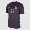 PALMER #24 England Away Soccer Jersey Euro 2024