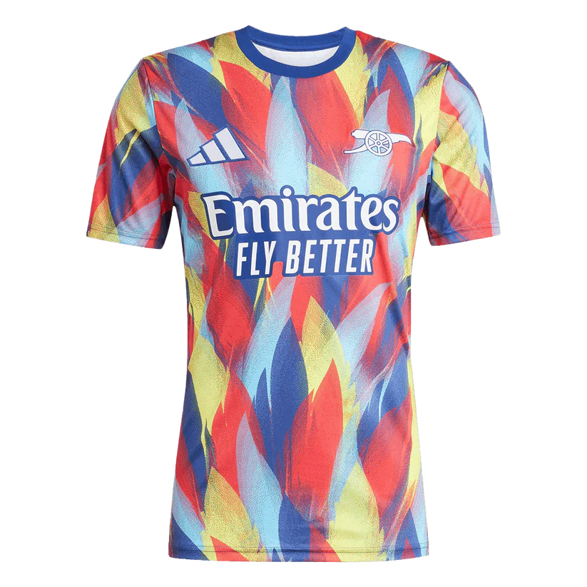 Arsenal Pre-Match Soccer Jersey 202526 (1)