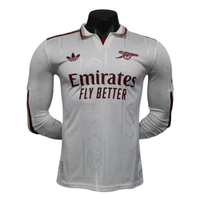 Arsenal Third Away Long Sleeve Football jersey 2025-2026 Player version