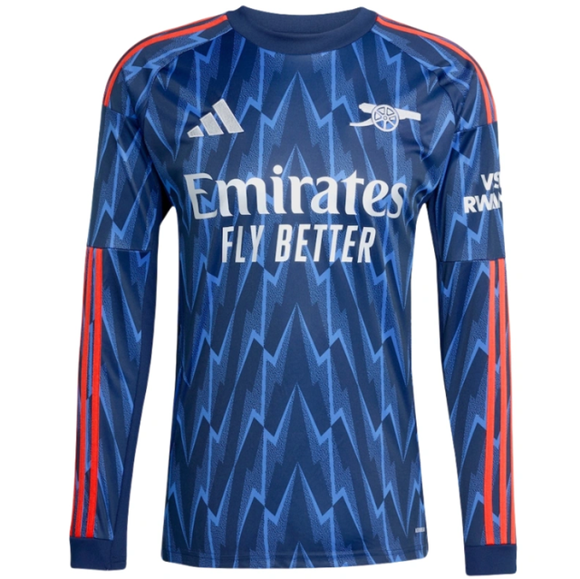 Arsenal Away Long Sleeve Football Jersey 2025-2026 Fan version
