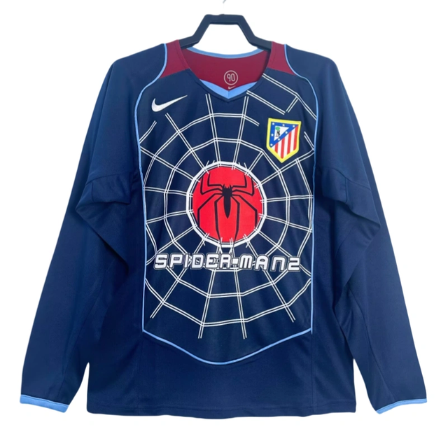 Nike Atletico Madrid Retro Away Soccer Jersey Long Sleeve 2004-05