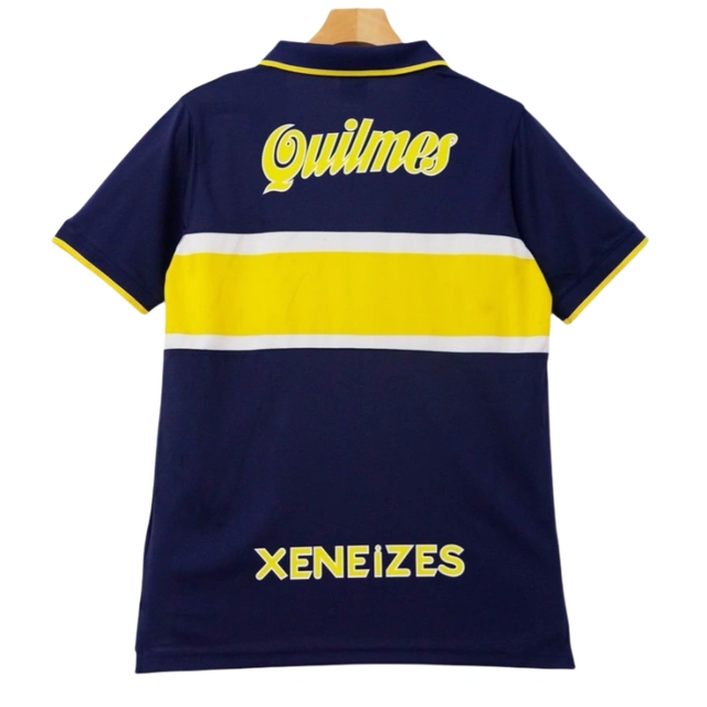 1996-97 Boca Juniors #10 Riquelme Home Retro football jersey