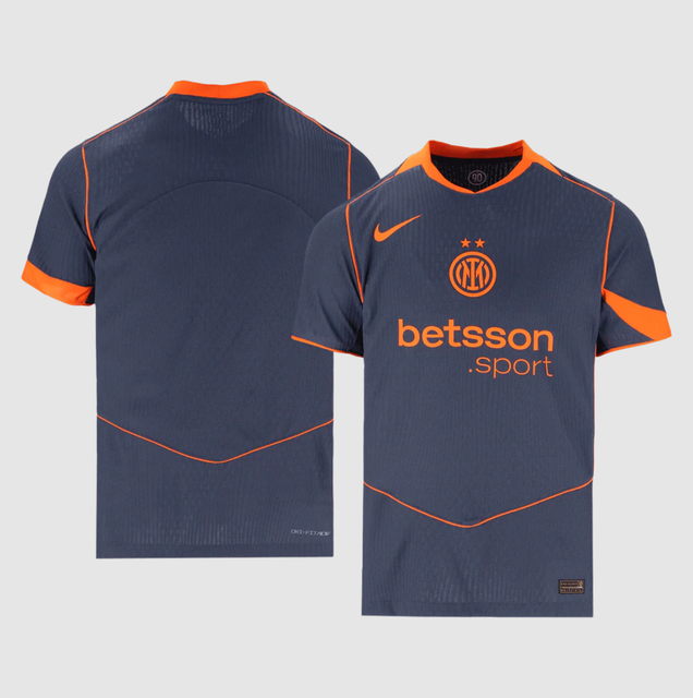 Inter Milan Third Away Authentic Soccer Jersey 2025/26