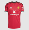 B.FERNANDES #8 Manchester United Home Authentic Soccer Jersey 2025/26