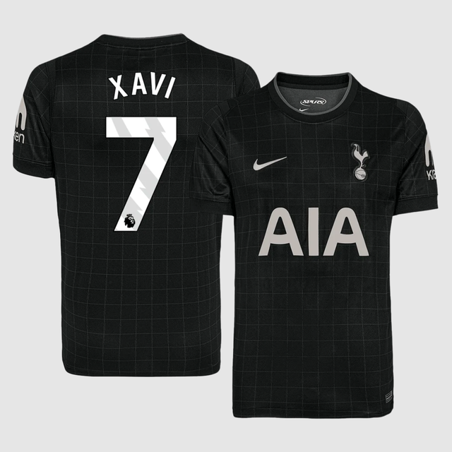 XAVI #7 Tottenham Hotspur Away Soccer Jersey 2025/26