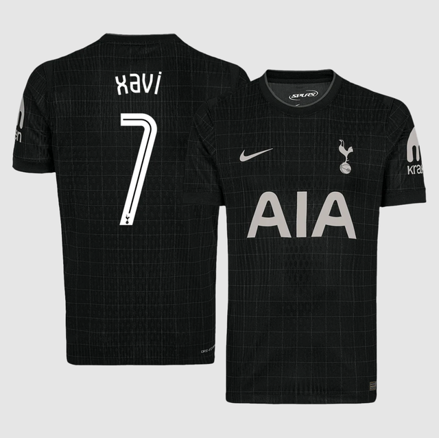 XAVI #7 Tottenham Hotspur Away Soccer Jersey 2025/26 -UCL