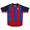 2003/04 Barcelona Ronaldinho #10 Retro Jersey Home