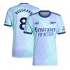 Ødegaard #8 Arsenal Third Away Soccer Jersey 2024/25