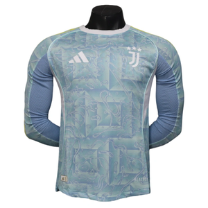 Juventus Long Sleeve Jersey Home Football Shirt 2025-26-Player version