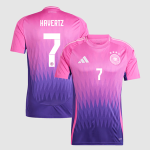 HAVERTZ #7 Germany Away Soccer Jersey Euro 2024