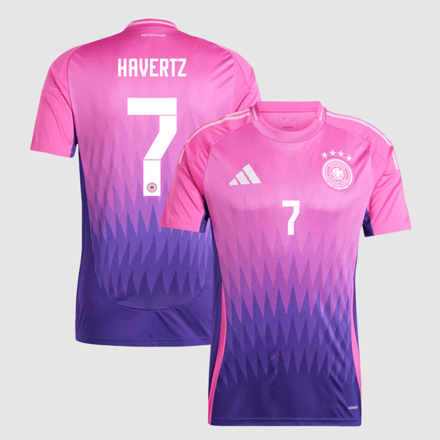 HAVERTZ #7 Germany Away Soccer Jersey Euro 2024