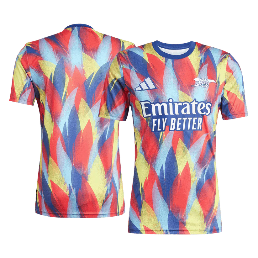 Arsenal Pre-Match Soccer Jersey 202526 (2)