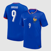 GIROUD #9 France Home Soccer Jersey Euro 2024