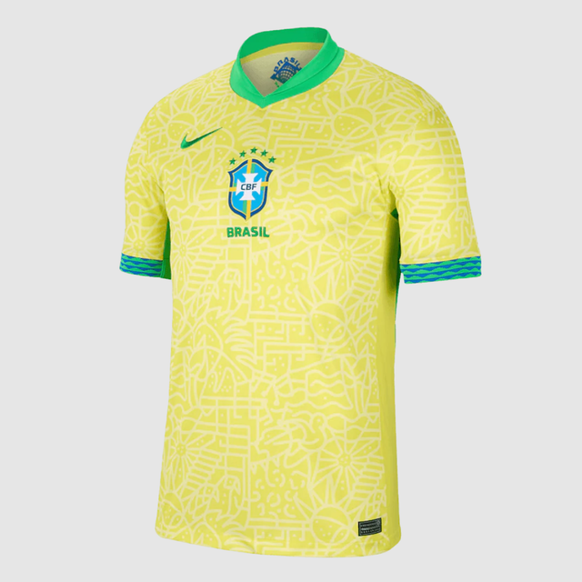 Brazil Soccer Jersey Home Shirt 2024