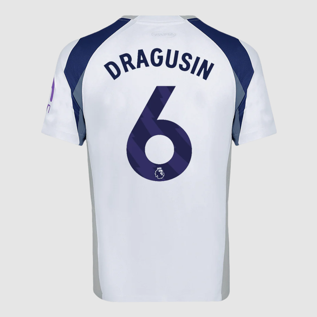 DRAGUSIN #6 Tottenham Hotspur Home Soccer Jersey 2025/26