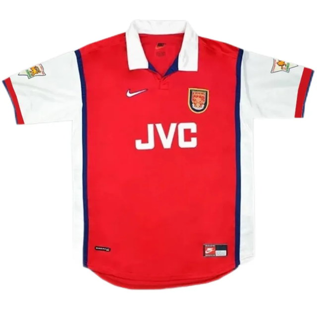 98-99 Arsenal Bergkamp #10 Retro Jersey Home